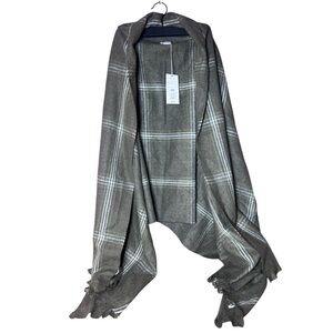 A New Day Olive Green Warm Layering Shawl